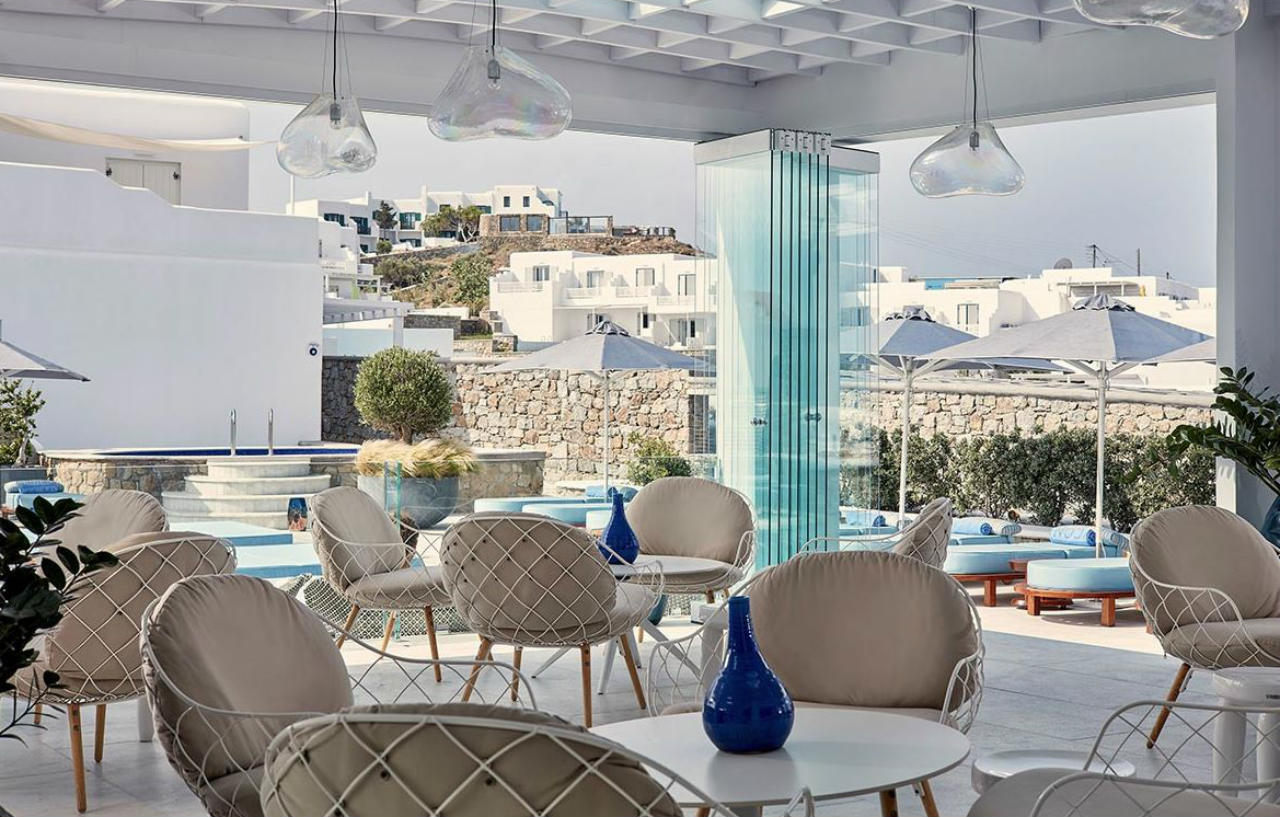 Myconian Kyma, A Member Of Design Hotels Mykonos Town Luaran gambar